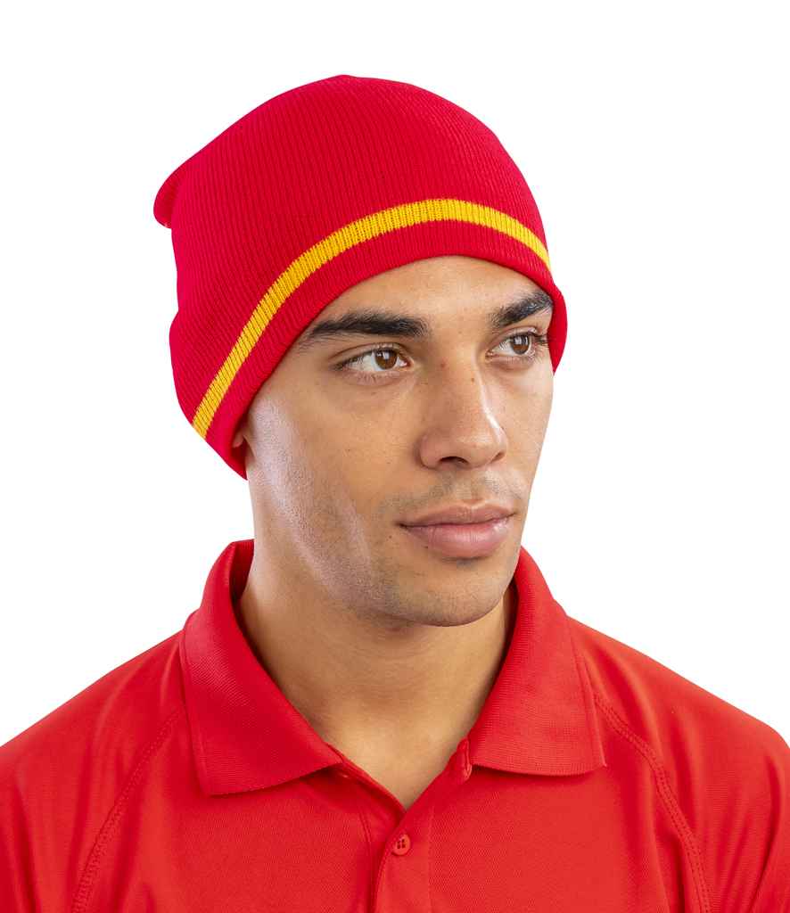 Result National Beanie | Spain - Result Winter Essentials Headwear - Lancashire Teamwear