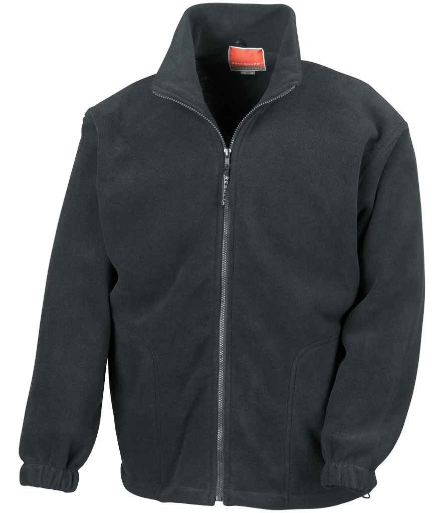 Result Polartherm™ Fleece Jacket | Black - Lancashire Teamwear