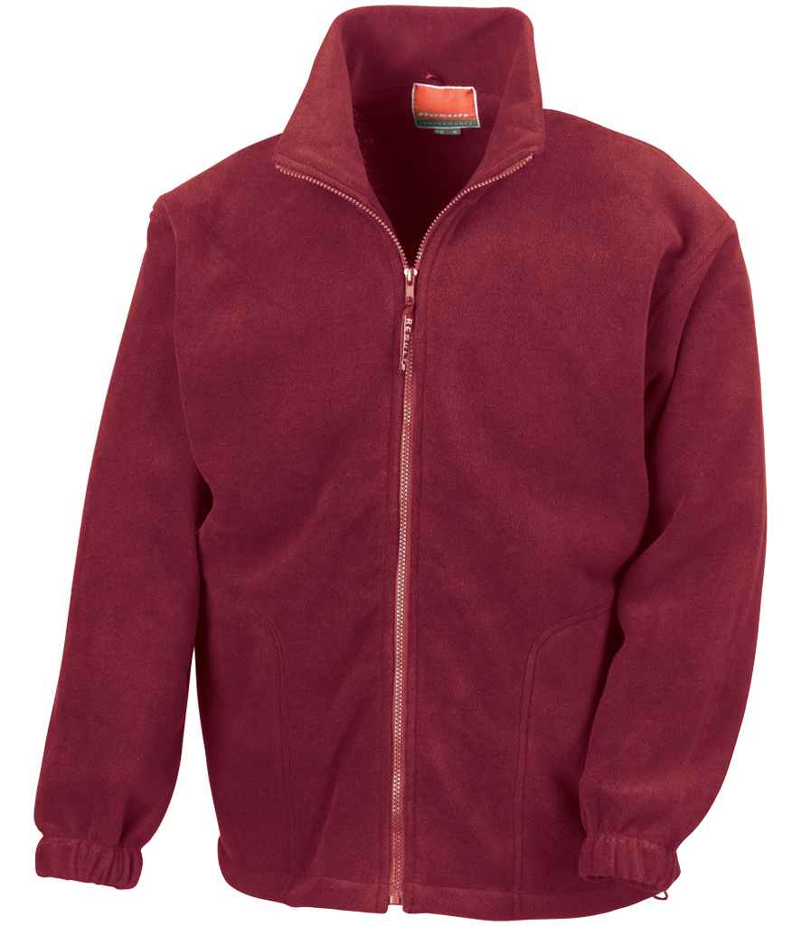 Result Polartherm™ Fleece Jacket | Burgundy - Lancashire Teamwear
