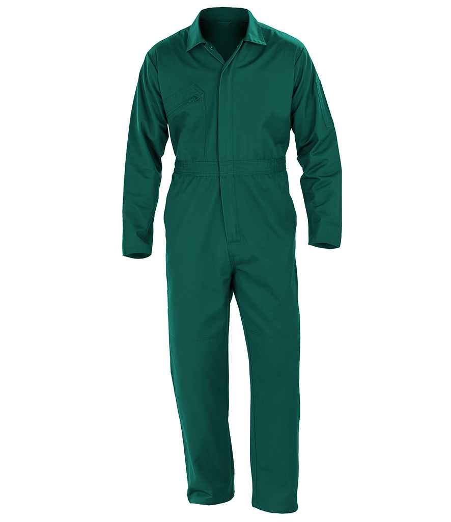 Result Genuine Recycled Action Overalls Bottle Green