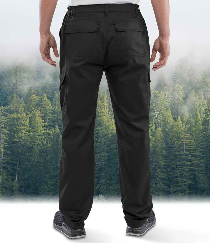 Result Recycled Work-Guard Utility Trousers | Black - Result Genuine Recycled - Lancashire Teamwear