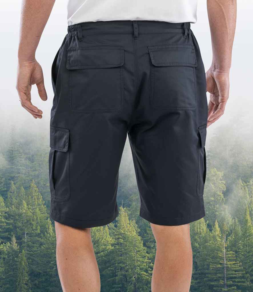 Result Recycled Work-Guard Utility Shorts | Navy - Result Genuine Recycled - Lancashire Teamwear