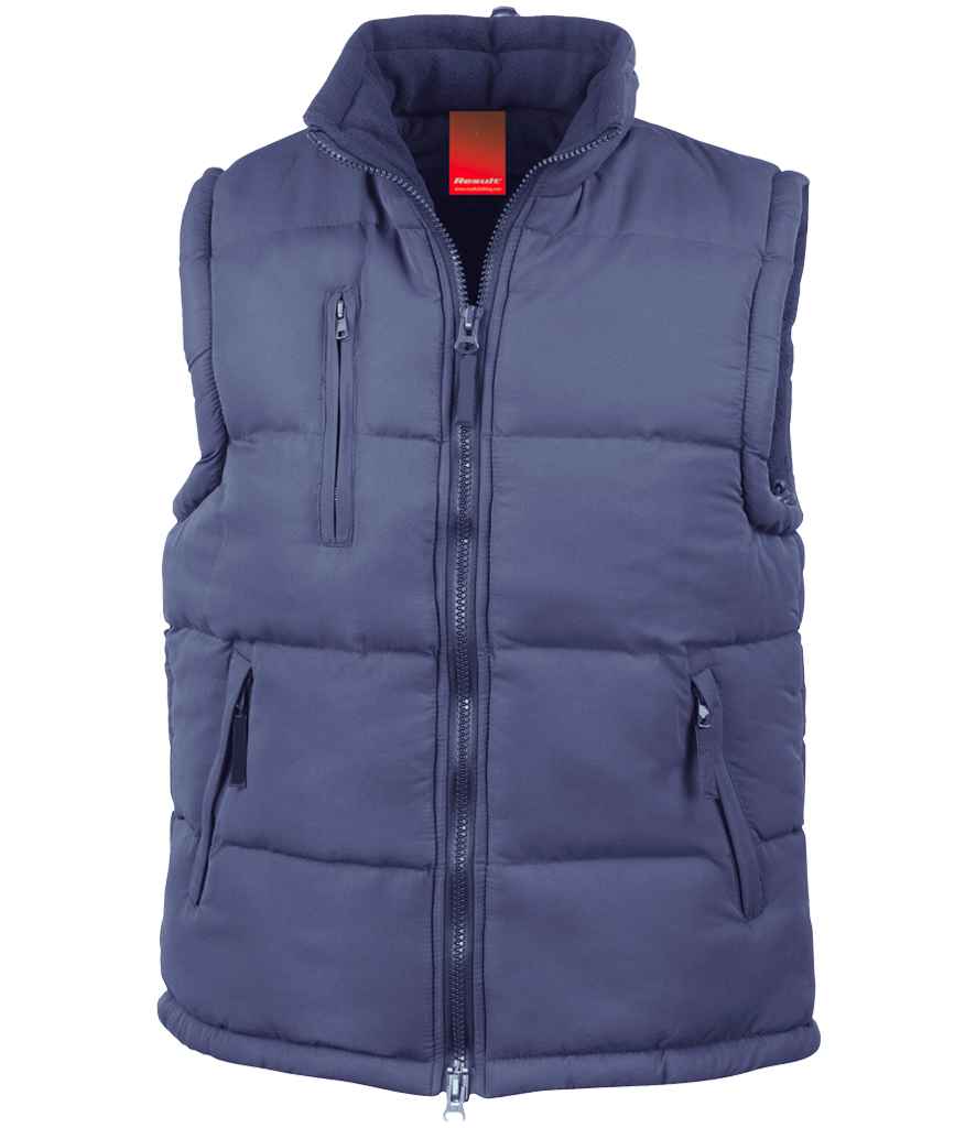 Result Ultra Padded Bodywarmer Navy