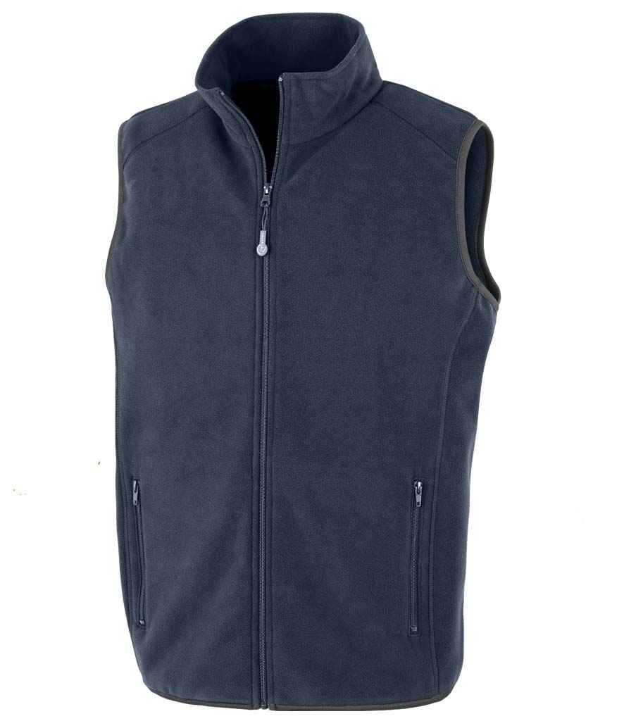 Result Genuine Recycled Polarthermic Fleece Bodywarmer Navy