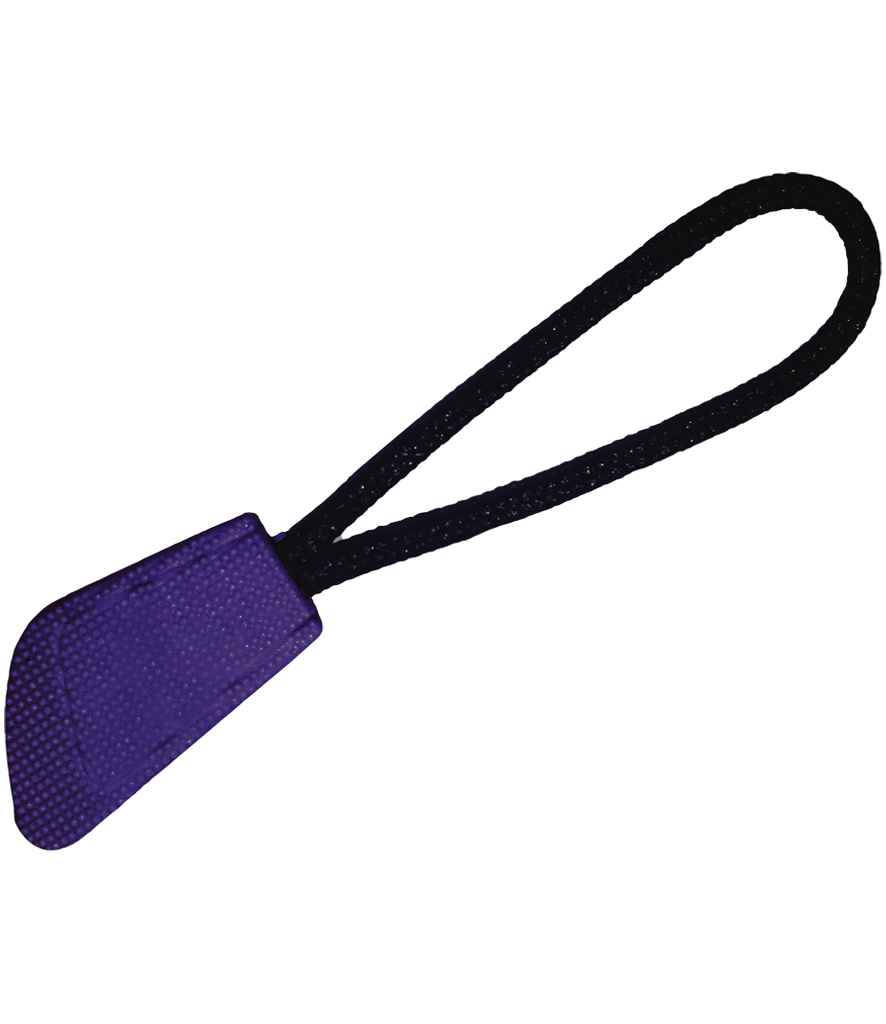 Result Interchangeable Zip Pulls Purple