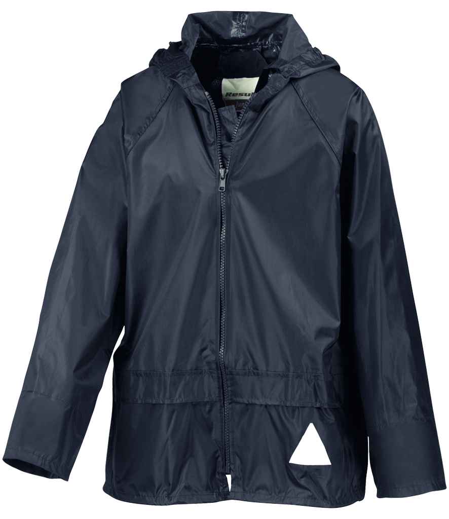 Result Kids Waterproof Jacket/Trouser Suit in Carry Bag Navy