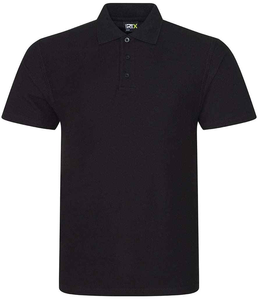 Pro RTX Pro Piqué Polo Shirt | Black Black