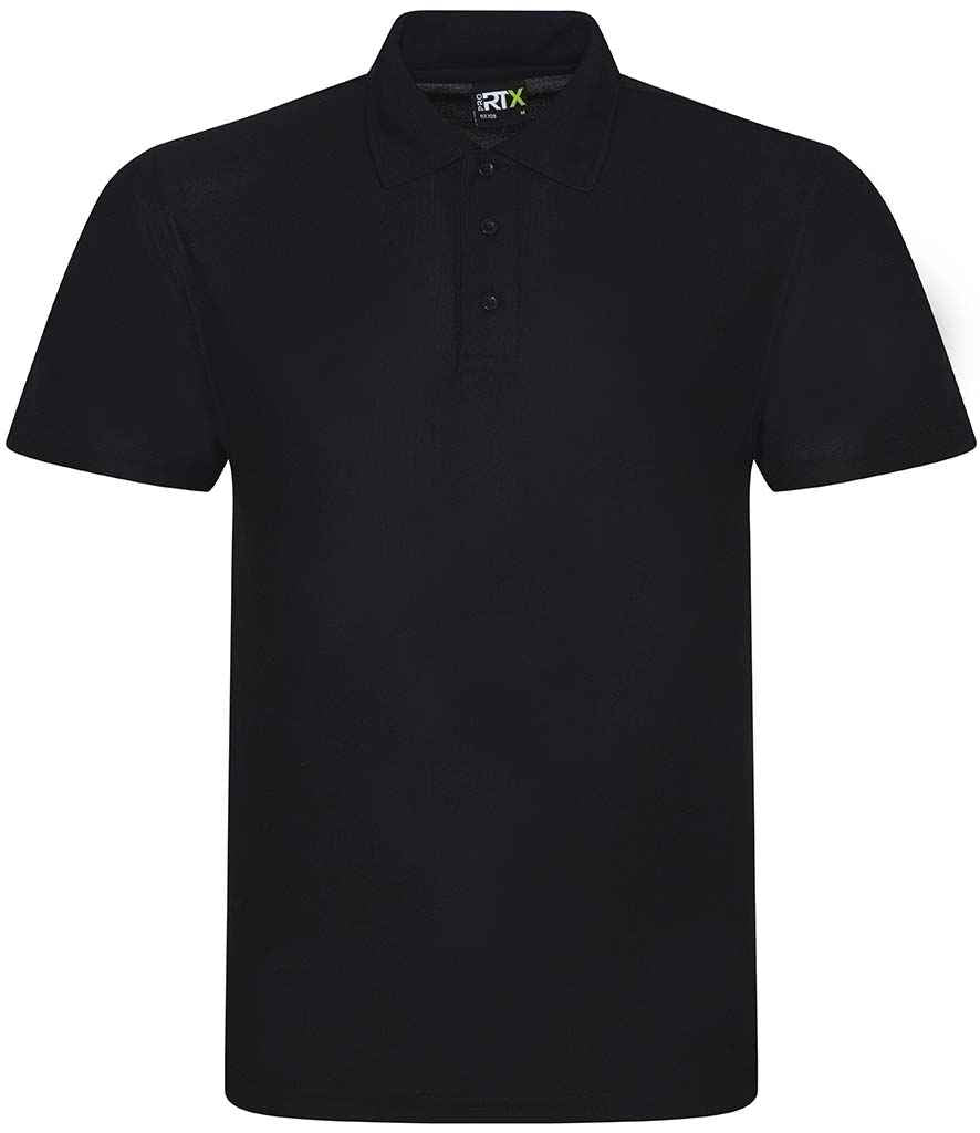 Pro RTX Pro Polyester Polo Shirt Black