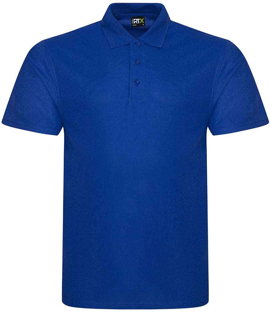 Pro RTX Pro Polyester Polo Shirt Royal Blue