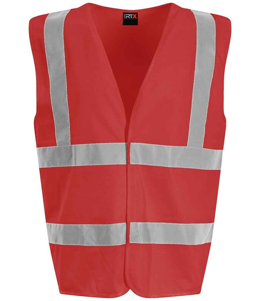 Pro RTX High Visibility Waistcoat | Red Red