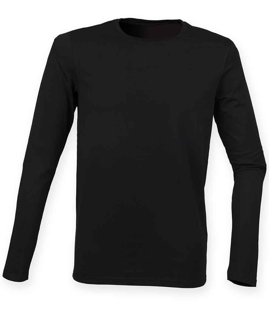 SF Clothing Feel Good Stretch Long Sleeve T-Shirt Black