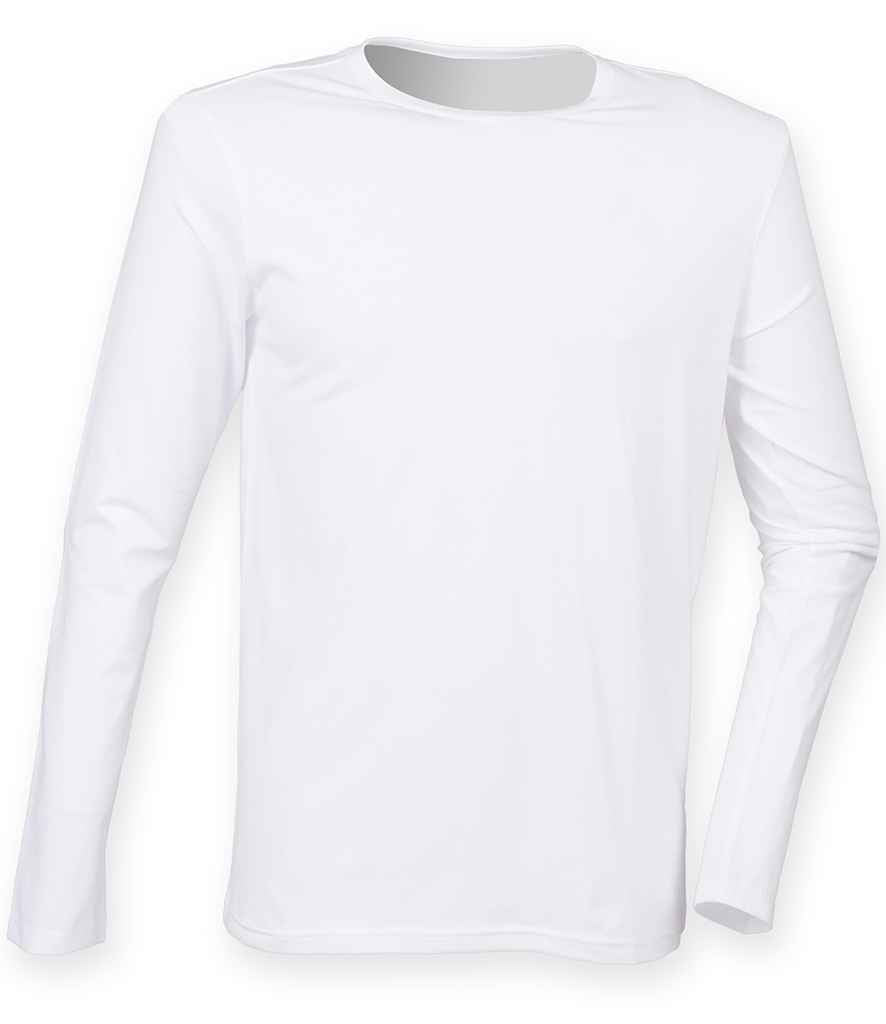 SF Clothing Feel Good Stretch Long Sleeve T-Shirt White