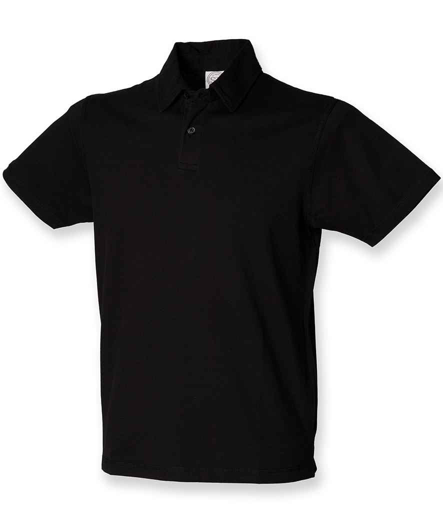 SF Clothing Stretch Piqué Polo Shirt Black