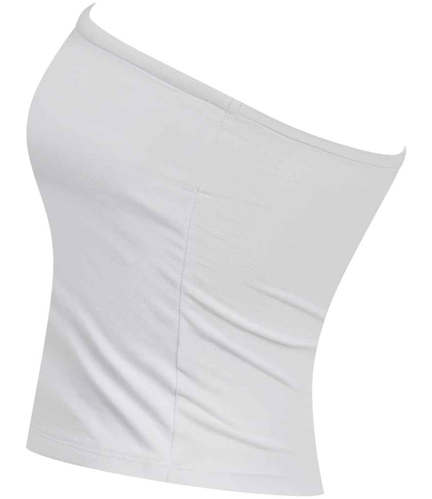 SF Clothing Ladies Bandeau Top | White T-Shirt - Lancashire Teamwear
