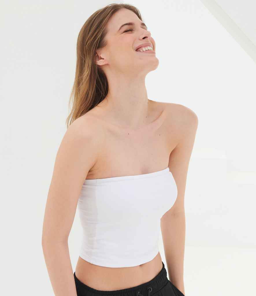 SF Clothing Ladies Bandeau Top | White T-Shirt - Lancashire Teamwear