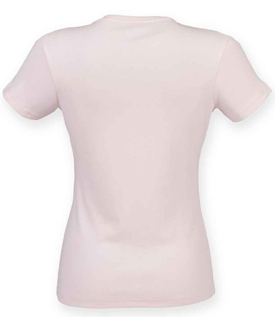 SF Clothing Ladies Feel Good Stretch T-Shirt | Baby Pink - Lancashire Teamwear