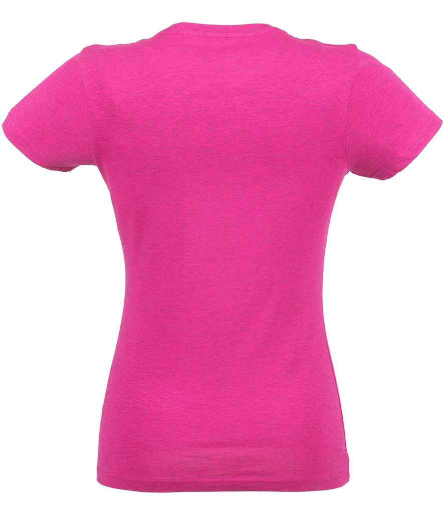 SF Clothing Ladies Feel Good Stretch T-Shirt | Heather Pink - Lancashire Teamwear