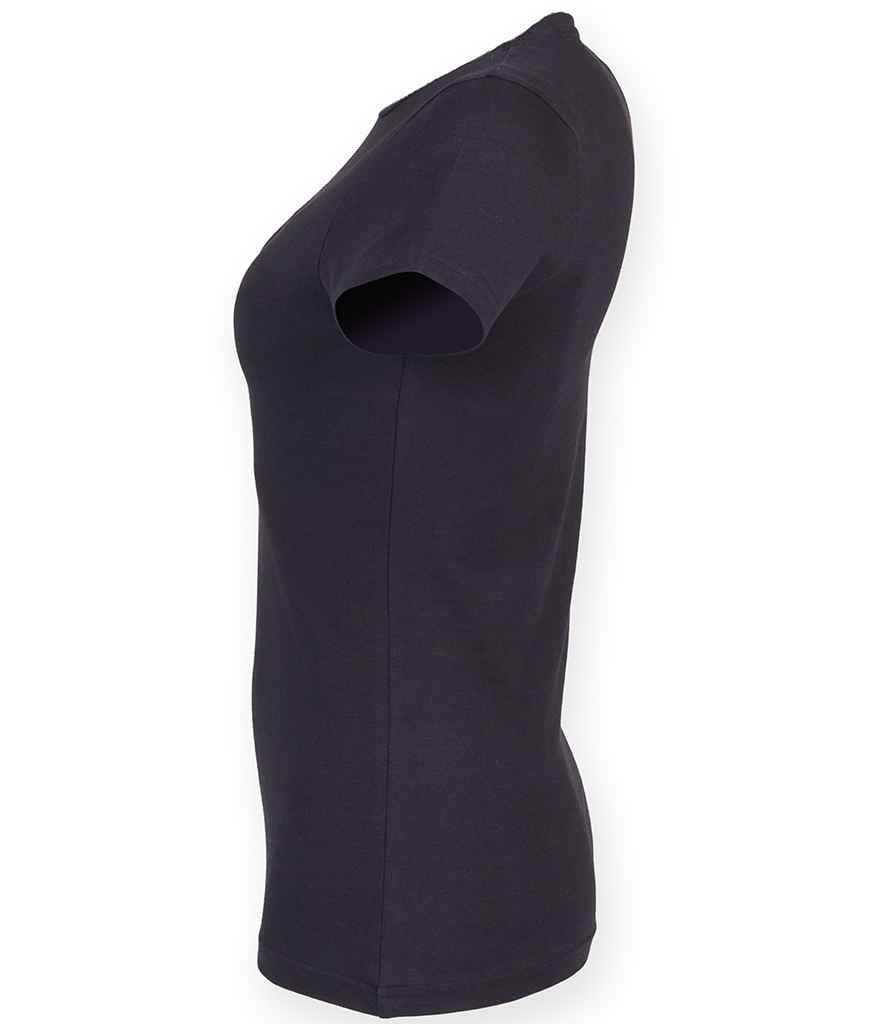 SF Clothing Ladies Feel Good Stretch T-Shirt | Navy - Lancashire Teamwear