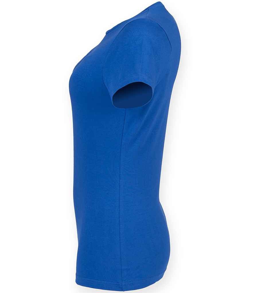 SF Clothing Ladies Feel Good Stretch T-Shirt | Royal Blue - Lancashire Teamwear