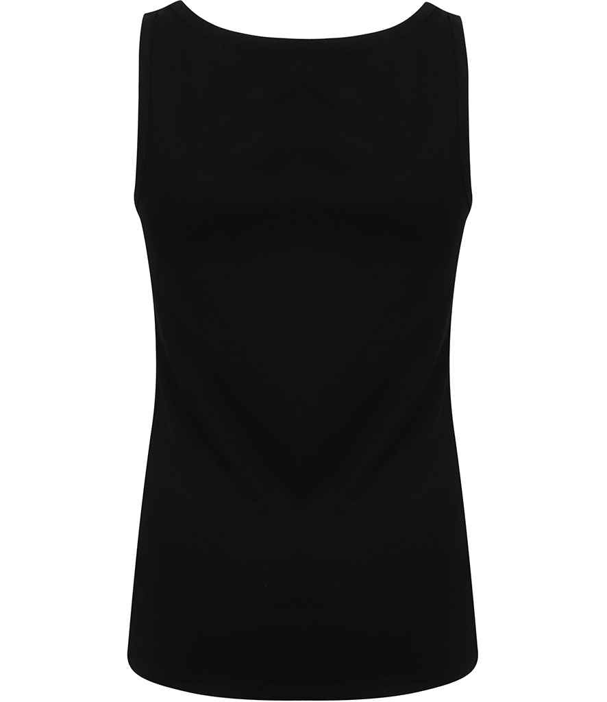 SF Clothing Ladies Feel Good Stretch Vest | Black T-Shirt - Lancashire Teamwear