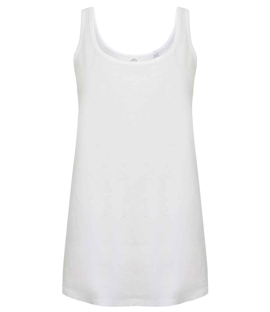 SF Clothing Ladies Slounge Vest White