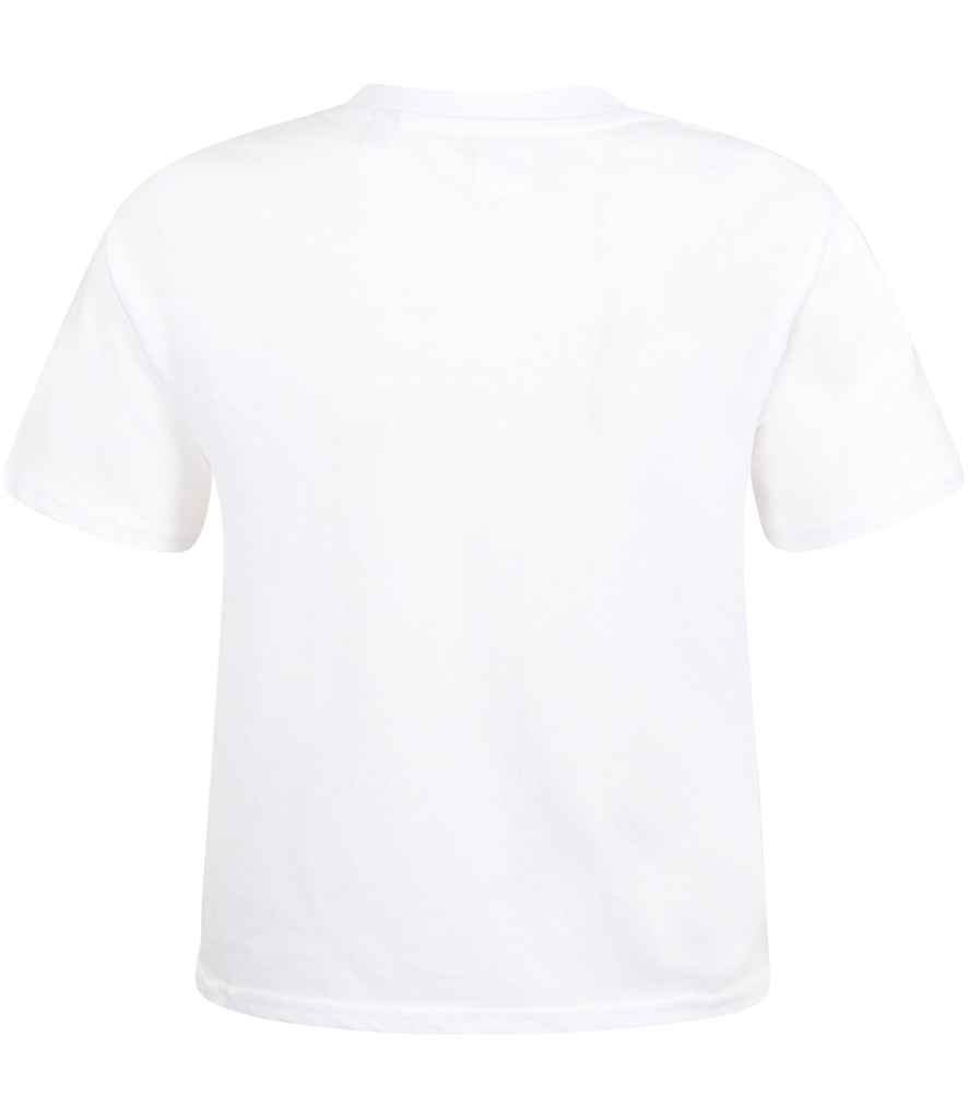 SF Clothing Ladies Cropped Boxy T-Shirt | White - Lancashire Teamwear