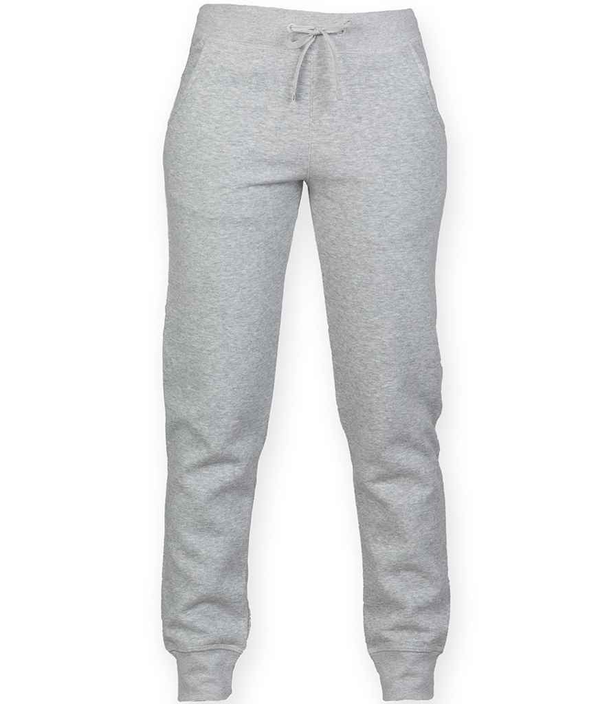 SF Clothing Ladies Cuffed Jog Pants Heather Grey