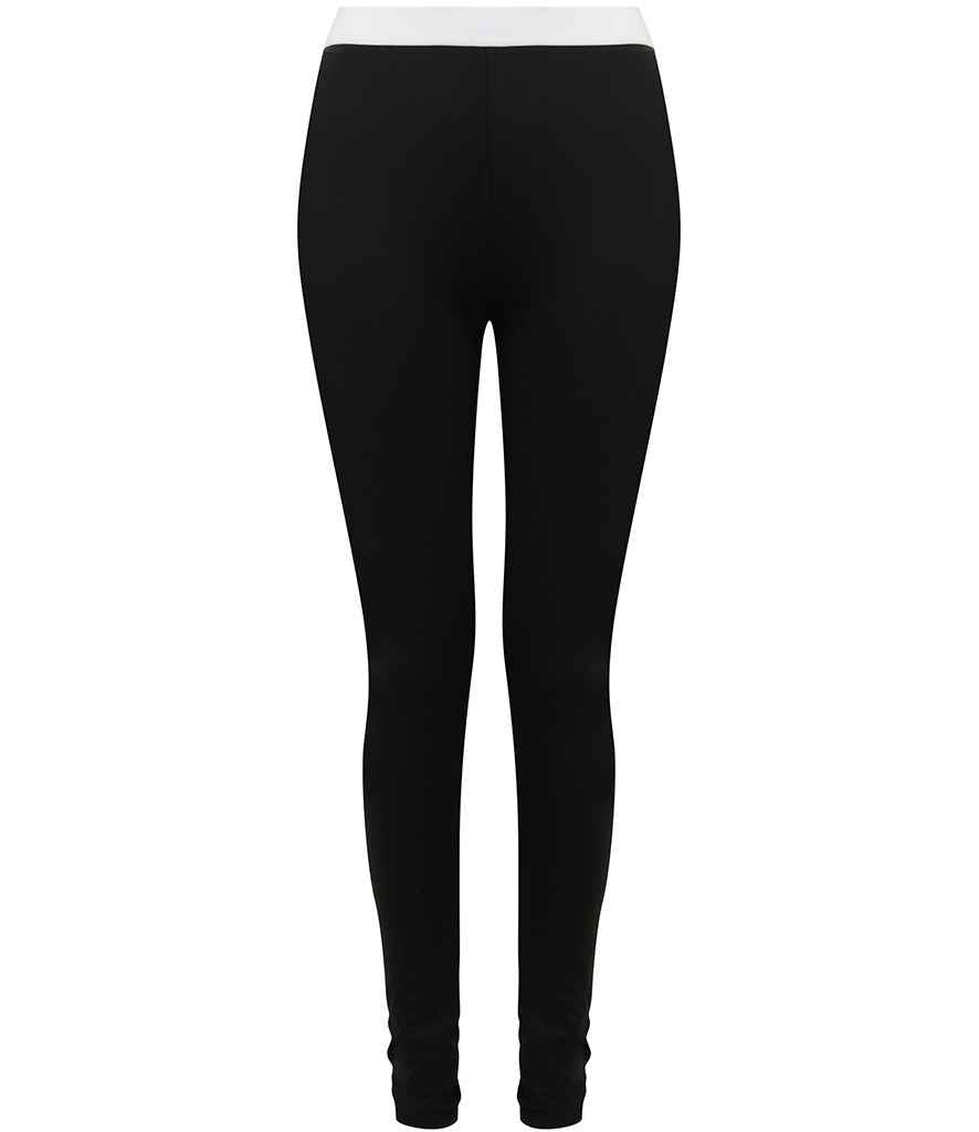 SF Clothing Ladies Fashion Leggings Black/White