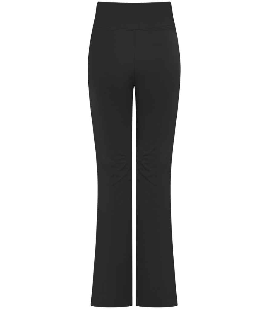 SF Clothing Ladies Flared Leggings | Black - Lancashire Teamwear
