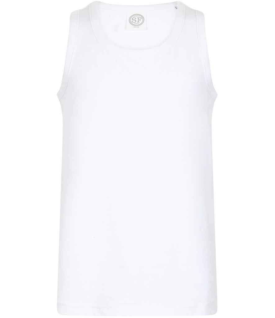 SF Clothing Kids Feel Good Stretch Vest White