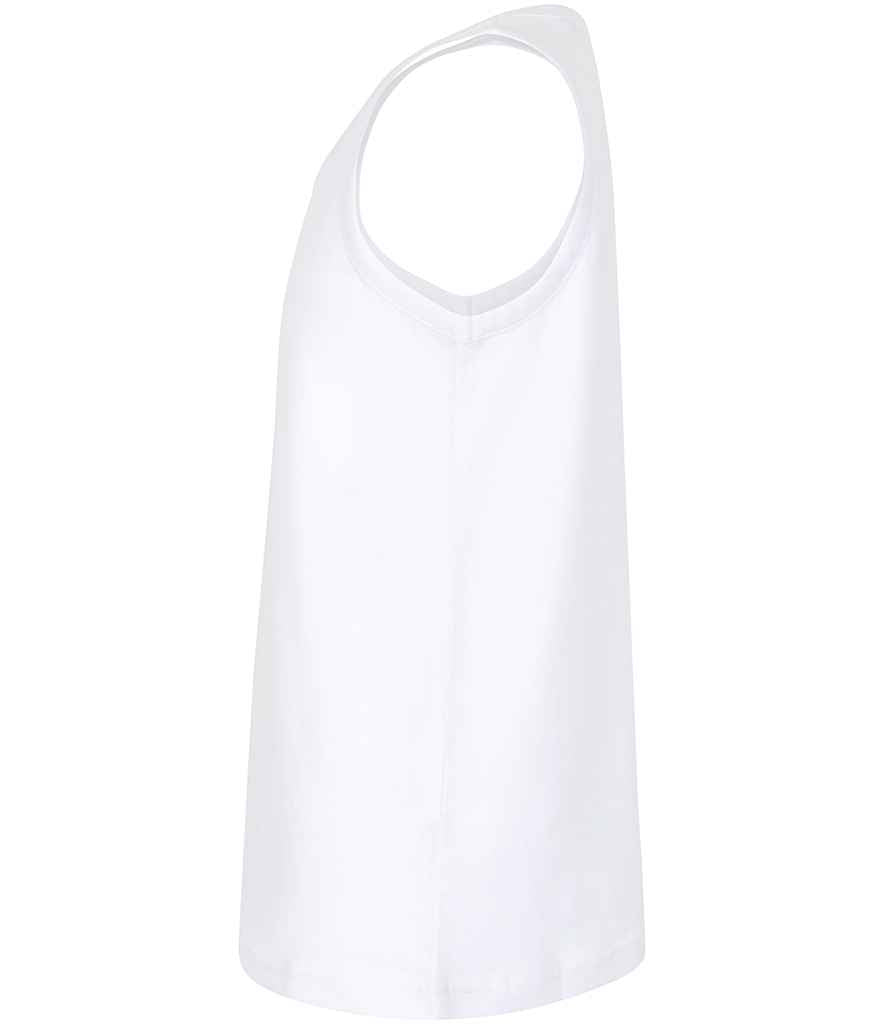 SF Clothing Kids Feel Good Stretch Vest | White T-Shirt - Lancashire Teamwear
