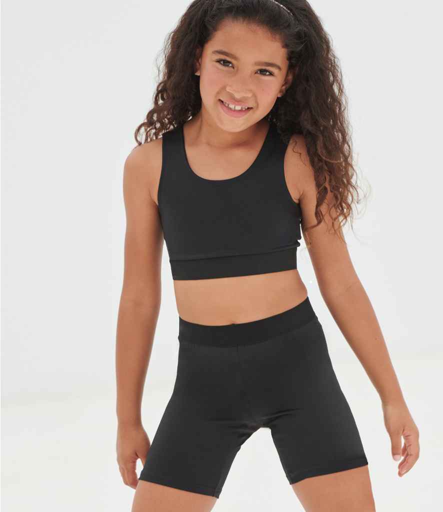 SF Clothing Kids Fashion Cycling Shorts | Black/Black - Lancashire Teamwear