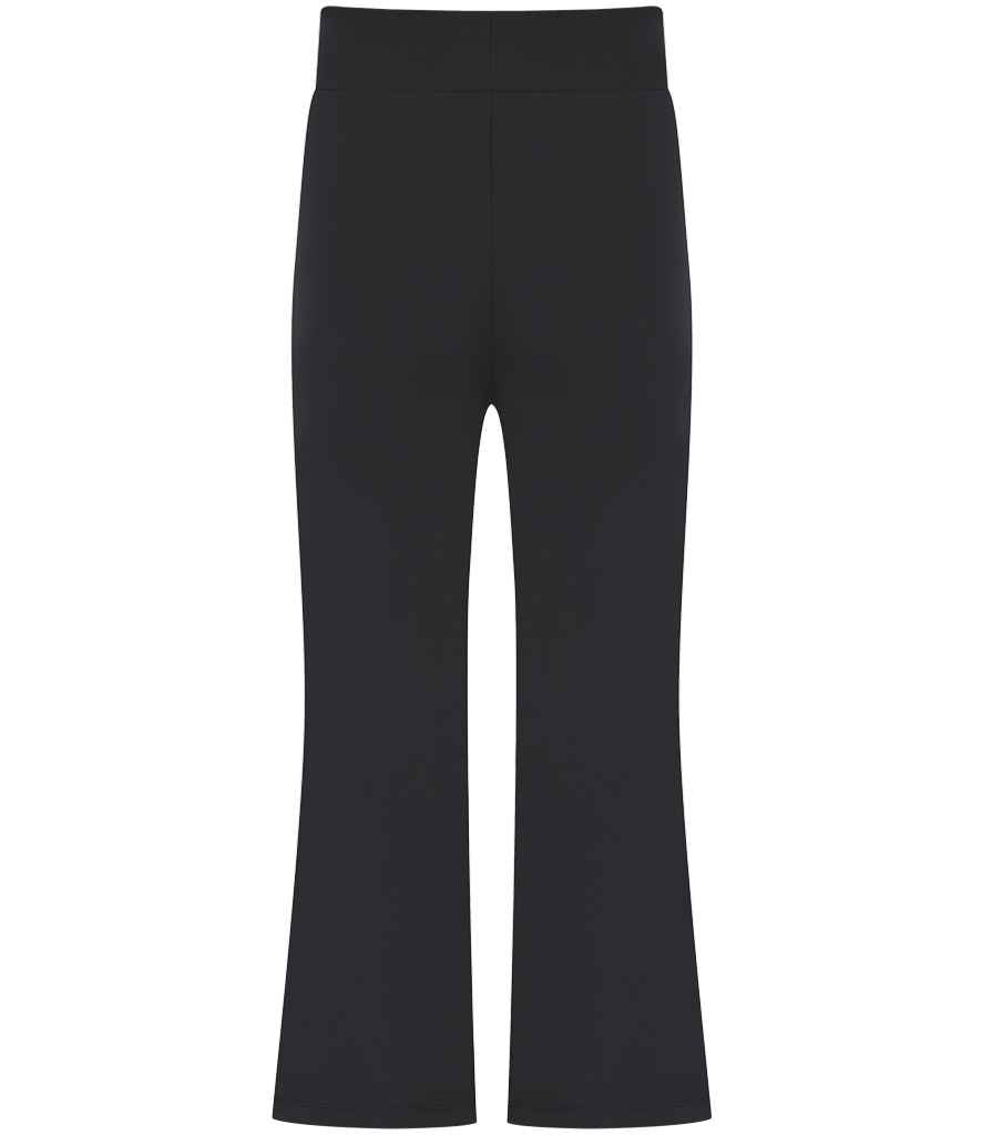 SF Clothing Kids Flared Leggings | Black - Lancashire Teamwear