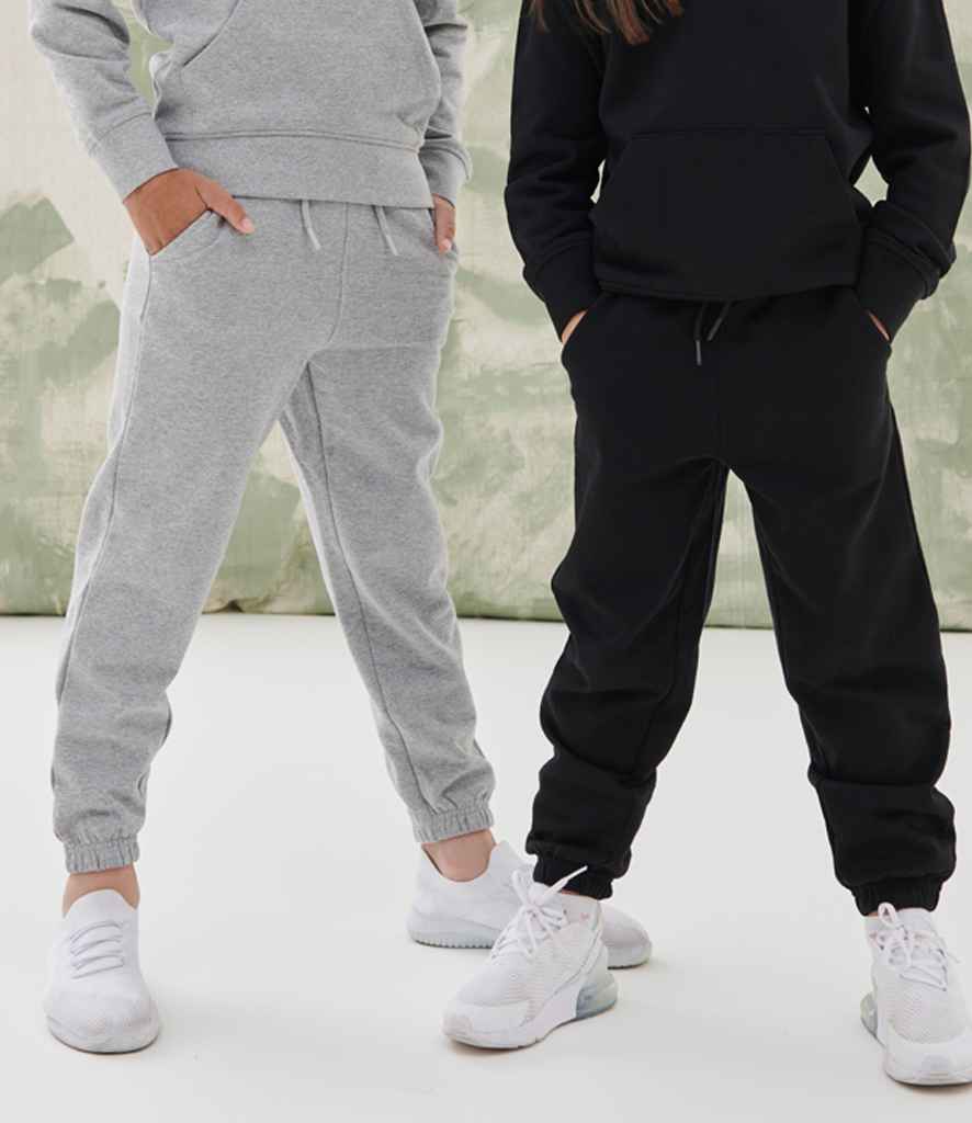 SF Clothing Kids Sustainable Fashion Cuffed Joggers | Black Trousers - Lancashire Teamwear