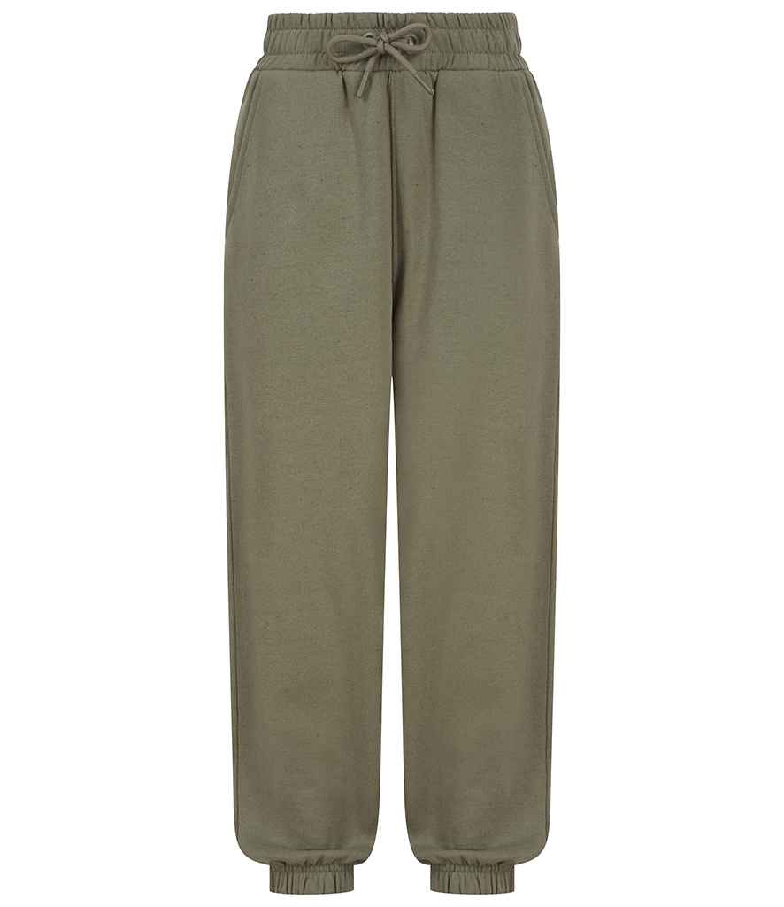 SF Clothing Kids Sustainable Fashion Cuffed Joggers | Khaki Trousers - Lancashire Teamwear