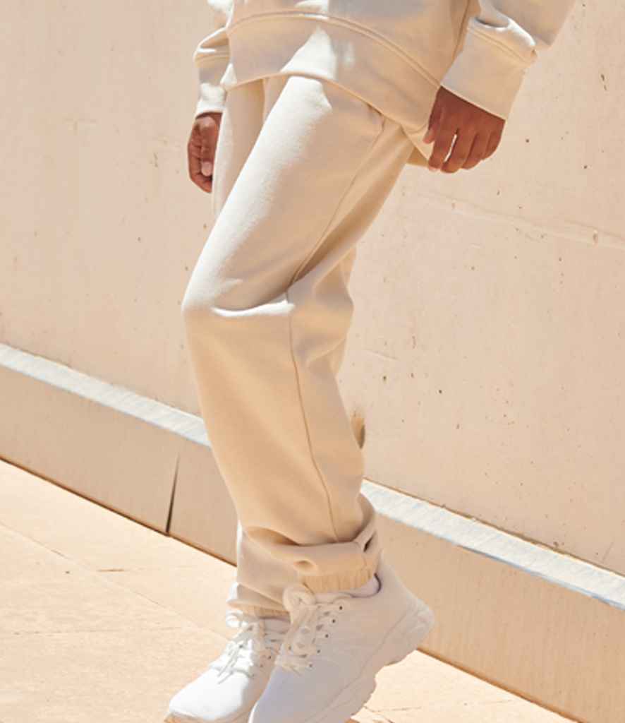 SF Clothing Kids Sustainable Fashion Cuffed Joggers | Light Stone Trousers - Lancashire Teamwear