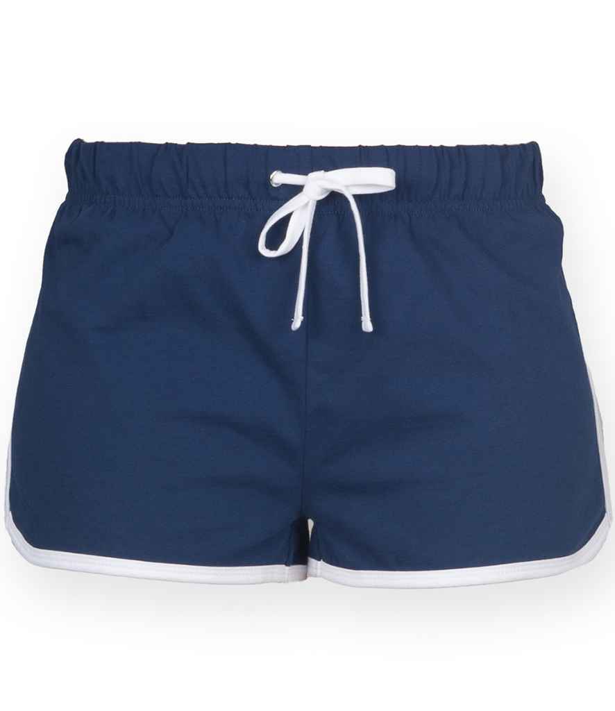 SF Clothing Kids Retro Shorts | Navy/White - Lancashire Teamwear