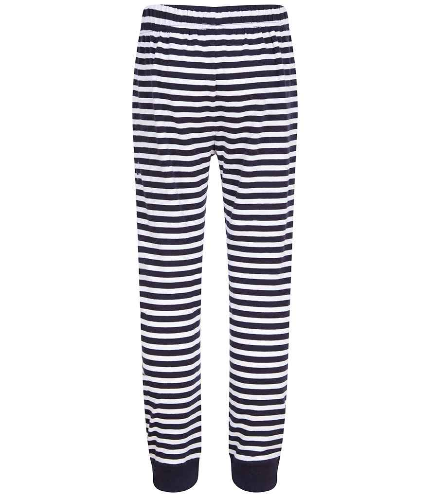 SF Clothing Kids Lounge Pants | Navy/white stripes Trousers - Lancashire Teamwear