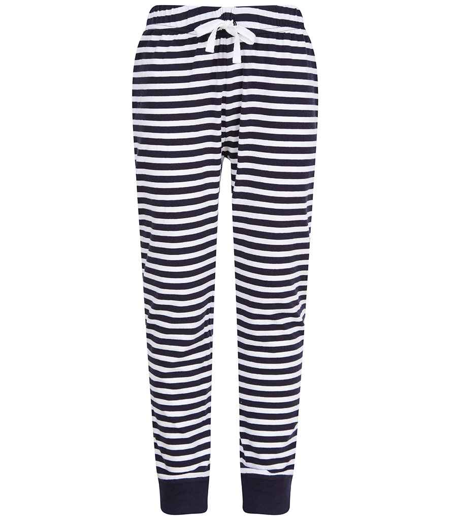 SF Clothing Kids Lounge Pants | Navy/white stripes Trousers - Lancashire Teamwear