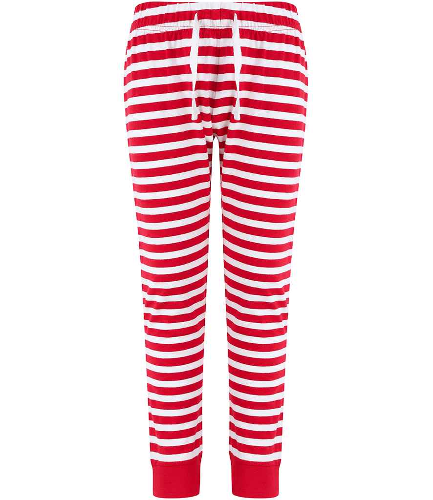 SF Clothing Kids Lounge Pants | Red/White Stripes Trousers - Lancashire Teamwear