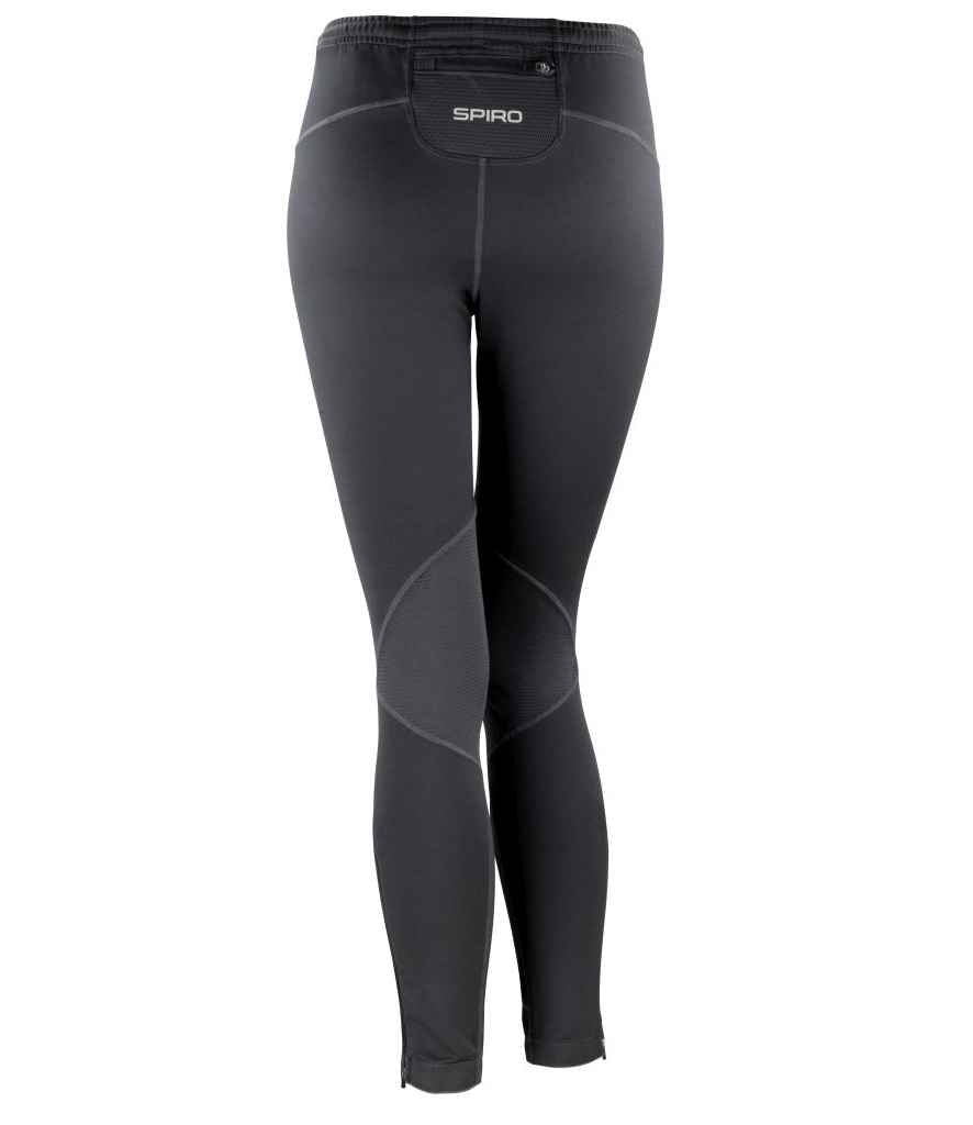 Spiro Ladies Sprint Pants | Black Trousers - Lancashire Teamwear