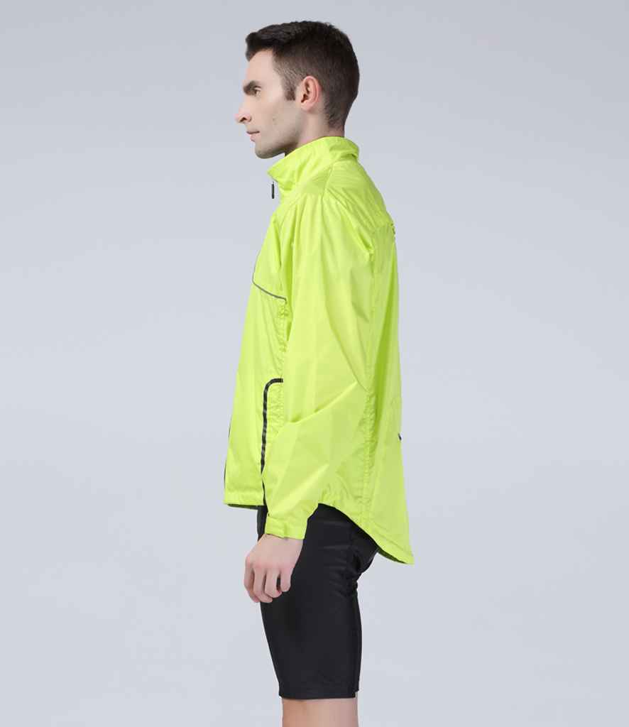 Spiro Bikewear Crosslite Trail and Track Jacket | Neon Lime - Lancashire Teamwear
