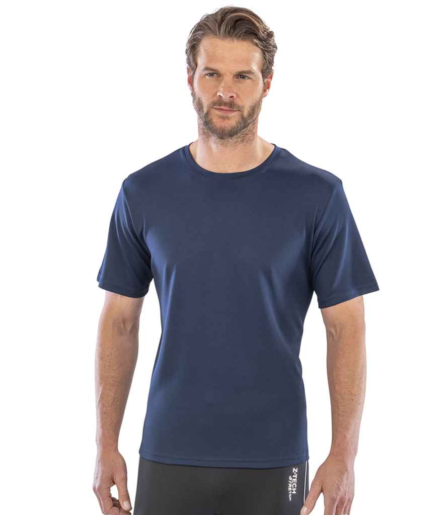 Spiro Quick Dry Performance T-Shirt | Navy - Lancashire Teamwear