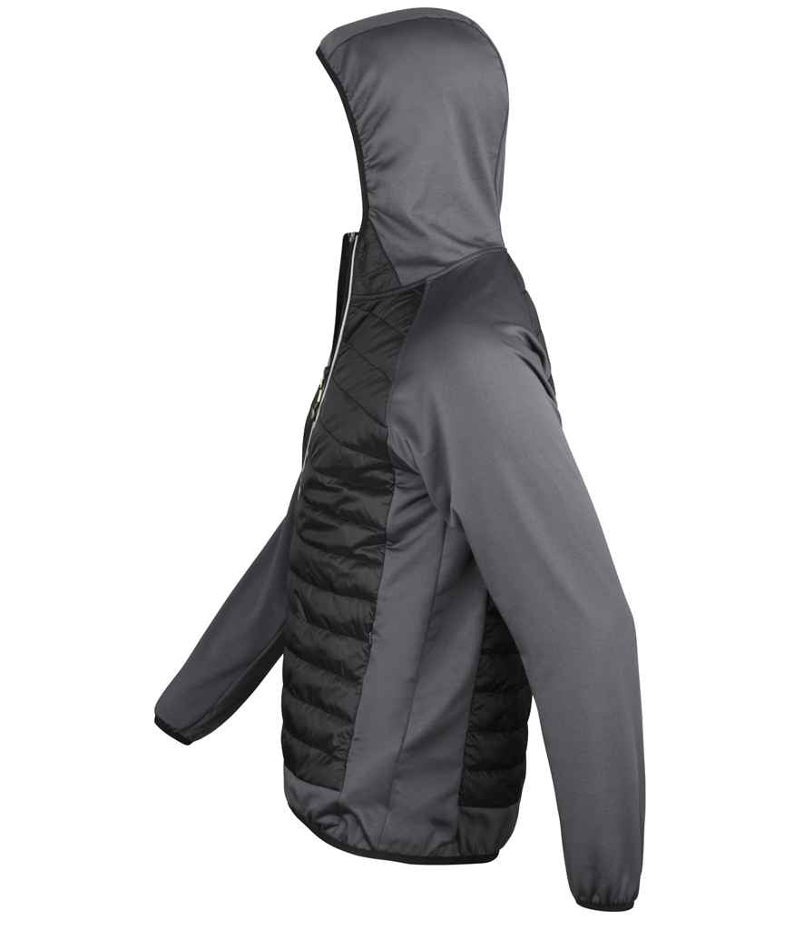 Spiro Fitness Zero Gravity Jacket | Black/Charcoal - Lancashire Teamwear