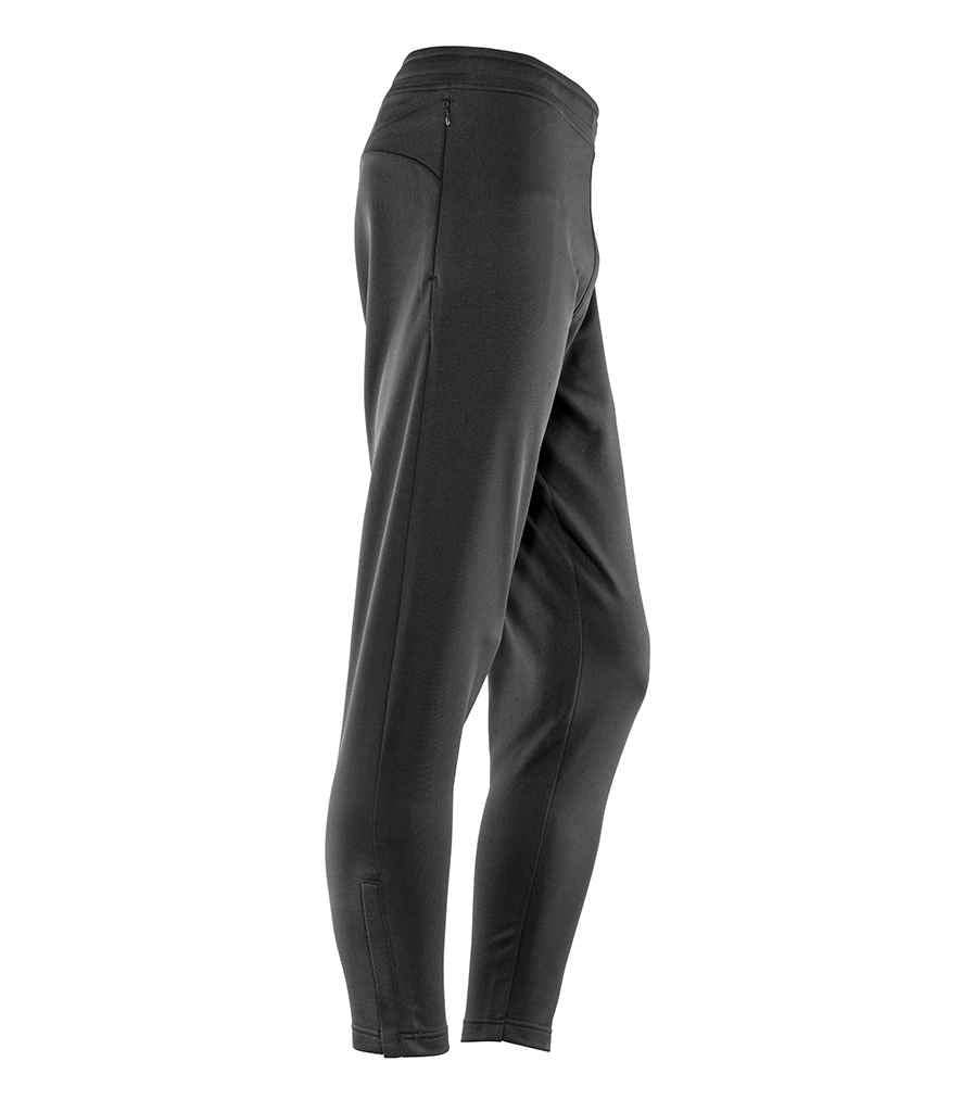 Spiro Slim Fit Joggers | Black Trousers - Lancashire Teamwear