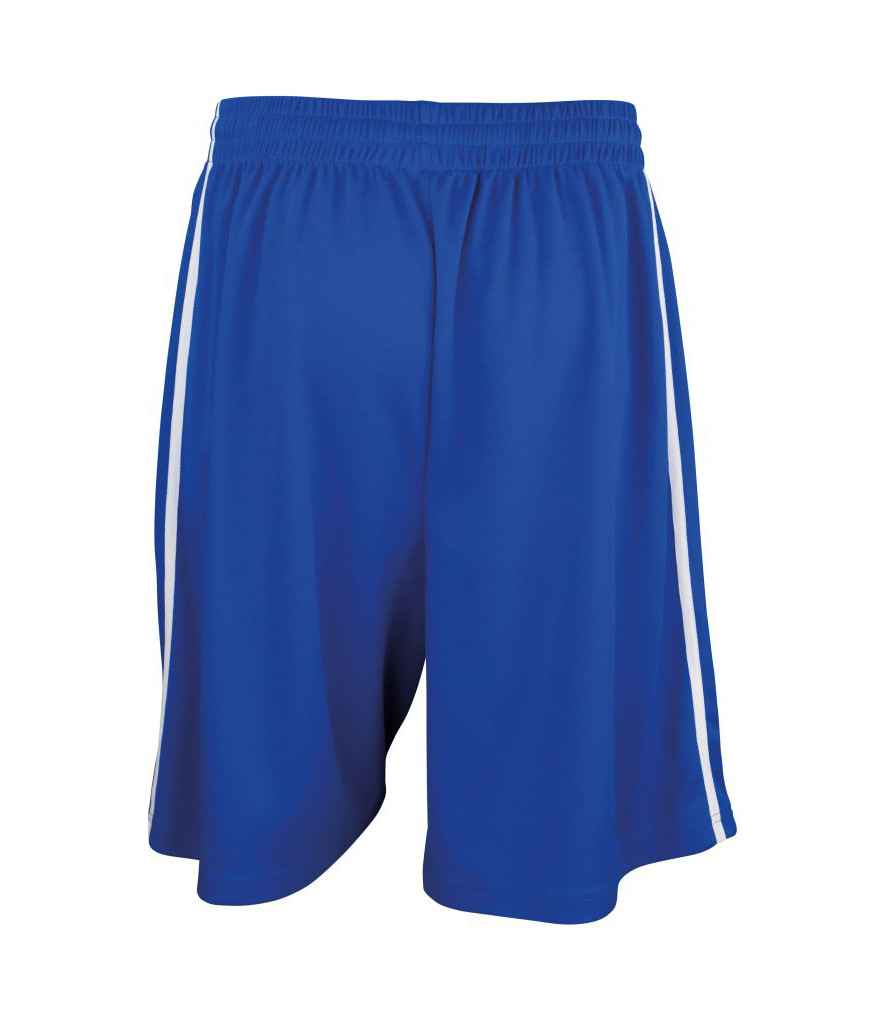 Spiro Basketball Shorts | Royal Blue/White - Lancashire Teamwear