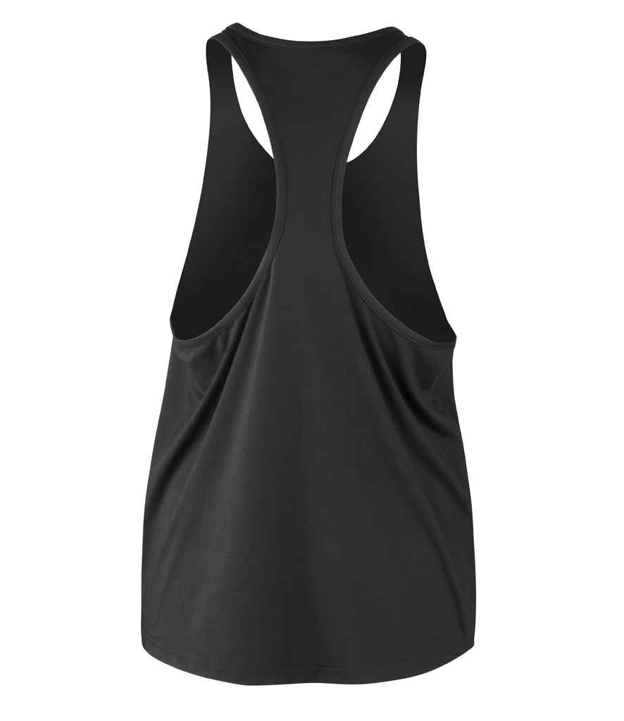 Spiro Impact Ladies Softex® Tank Top | Black T-Shirt - Lancashire Teamwear