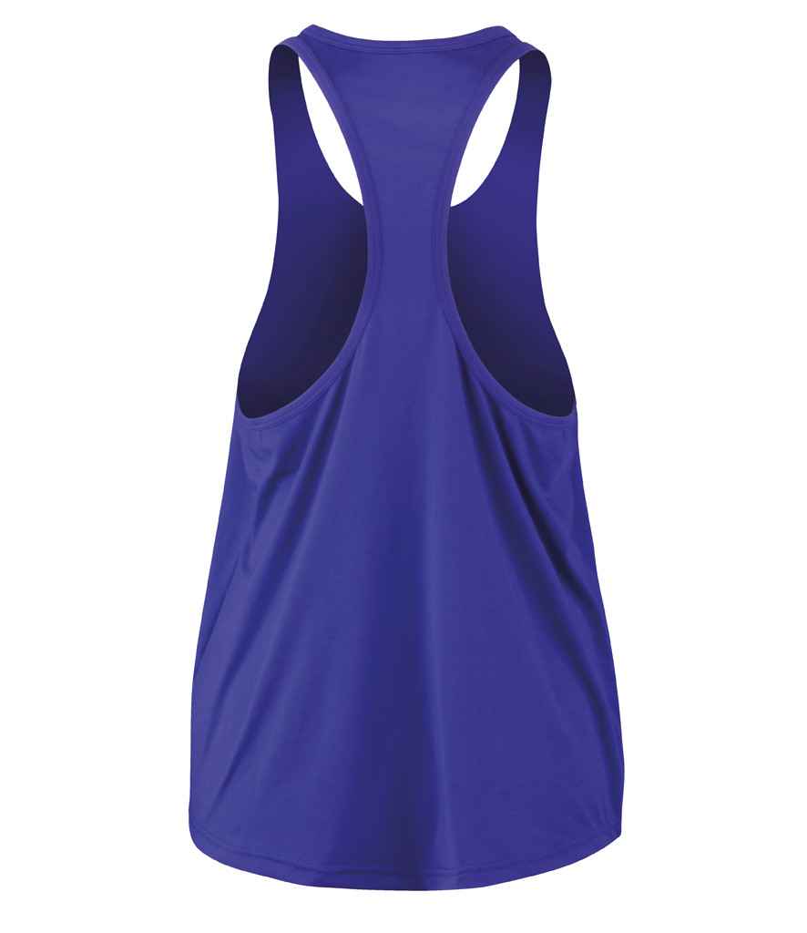 Spiro Impact Ladies Softex® Tank Top | Sapphire Blue T-Shirt - Lancashire Teamwear