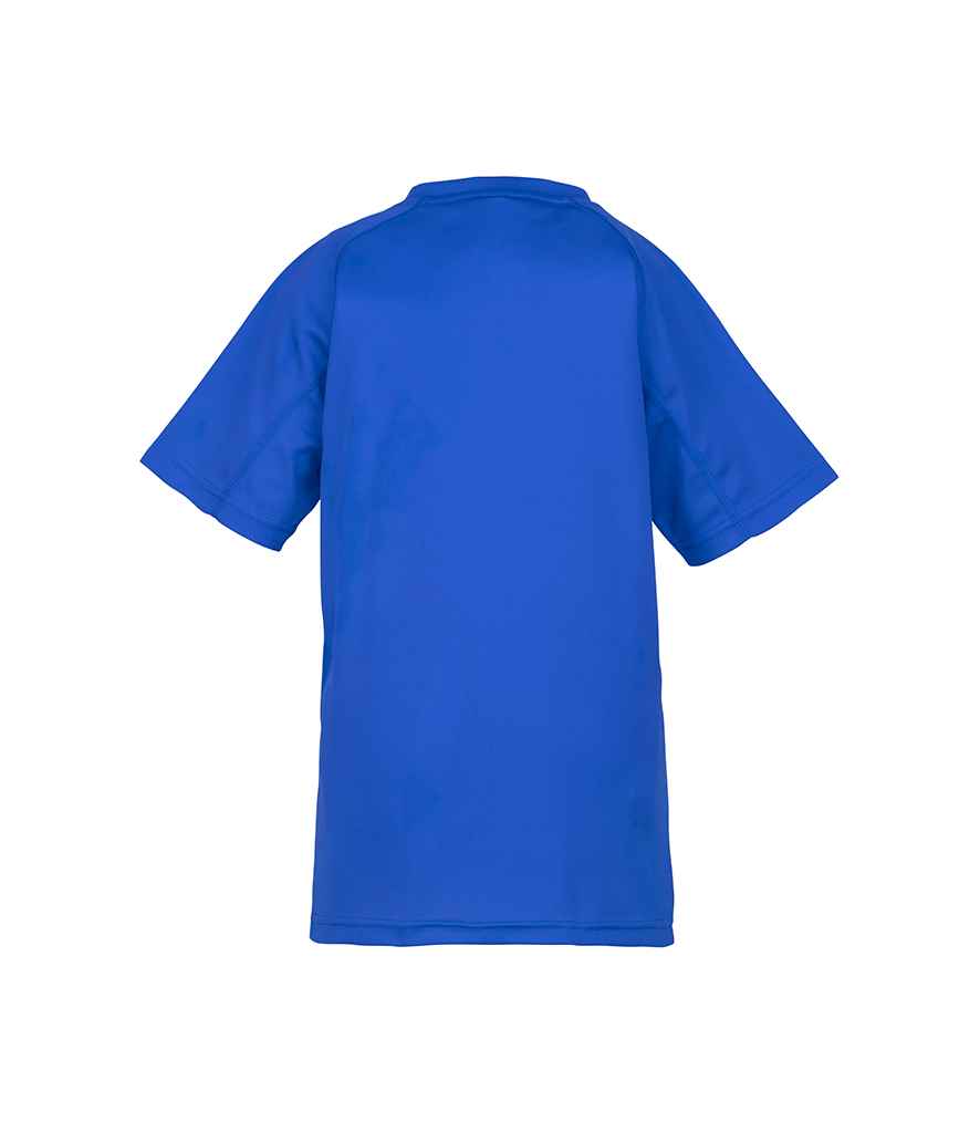 Spiro Kids Impact Performance Aircool T-Shirt | Royal Blue - Lancashire Teamwear