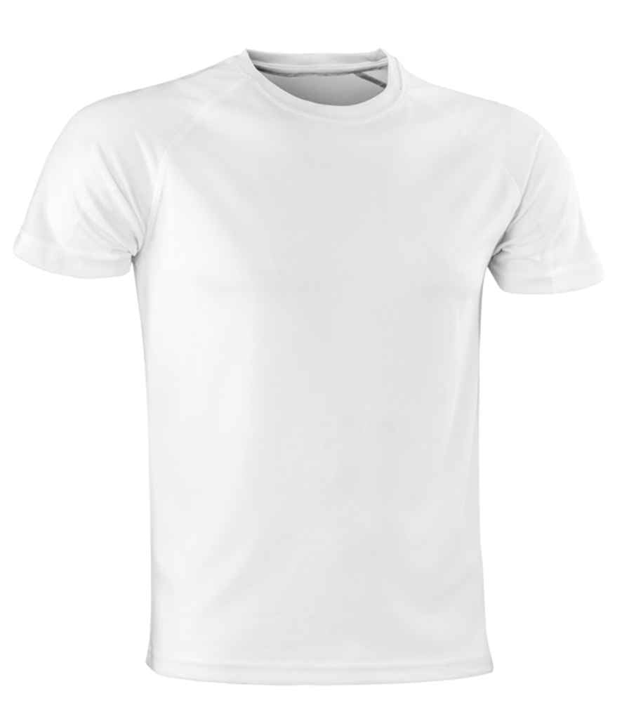 Spiro Impact Performance Aircool T-Shirt | White White